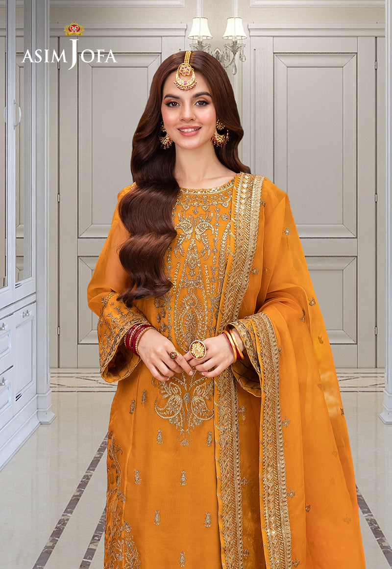 Asim Jofa | festive luxe | AJEM-12 - Ladies Clothes - Maria Faisal