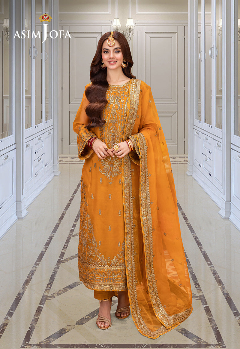 Asim Jofa | festive luxe | AJEM-12 - Ladies Clothes - Maria Faisal