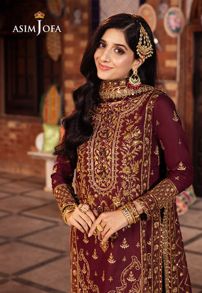 Asim Jofa | Chamak Damak Festive 24 | AJCD-09 - Pakistani Dress - Maria Faisal