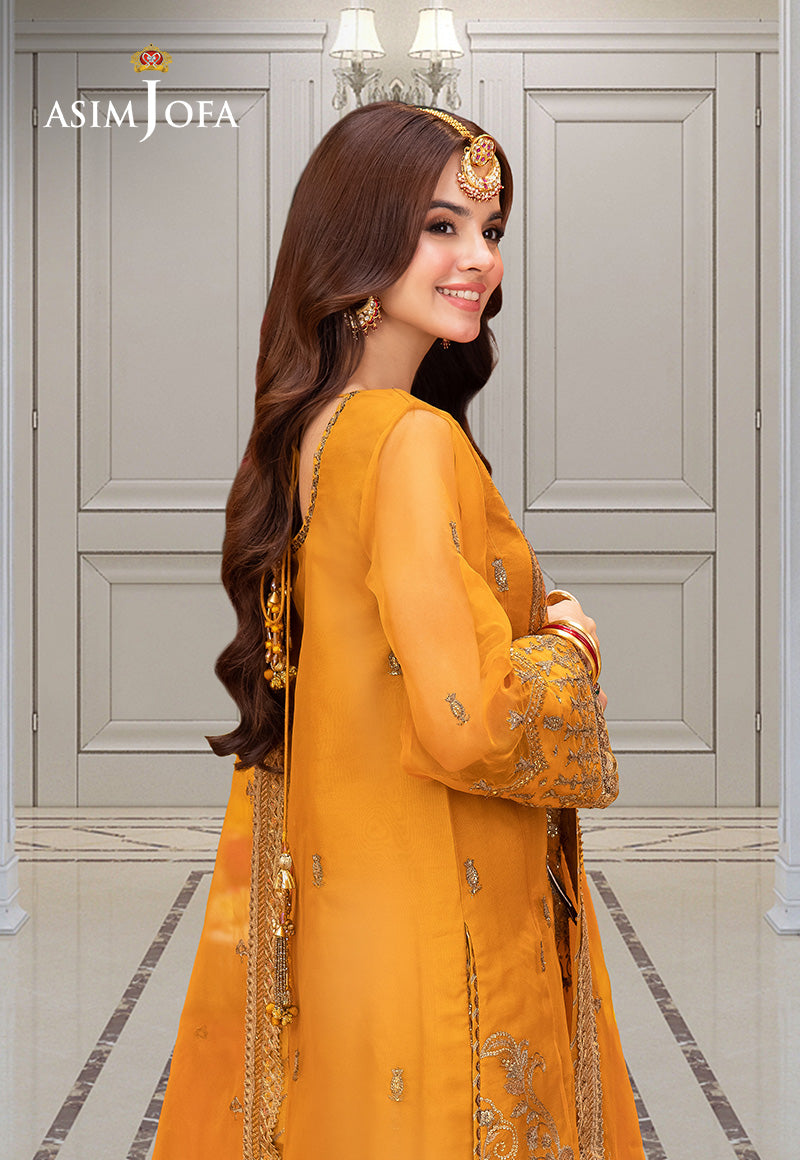 Asim Jofa | festive luxe | AJEM-12 - Ladies Clothes - Maria Faisal