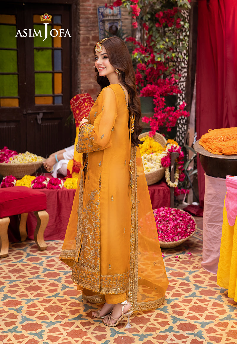 Asim Jofa | Pyaar Diyan Gallan Formals | AJEM-12 - Designer Dress - Maria Faisal