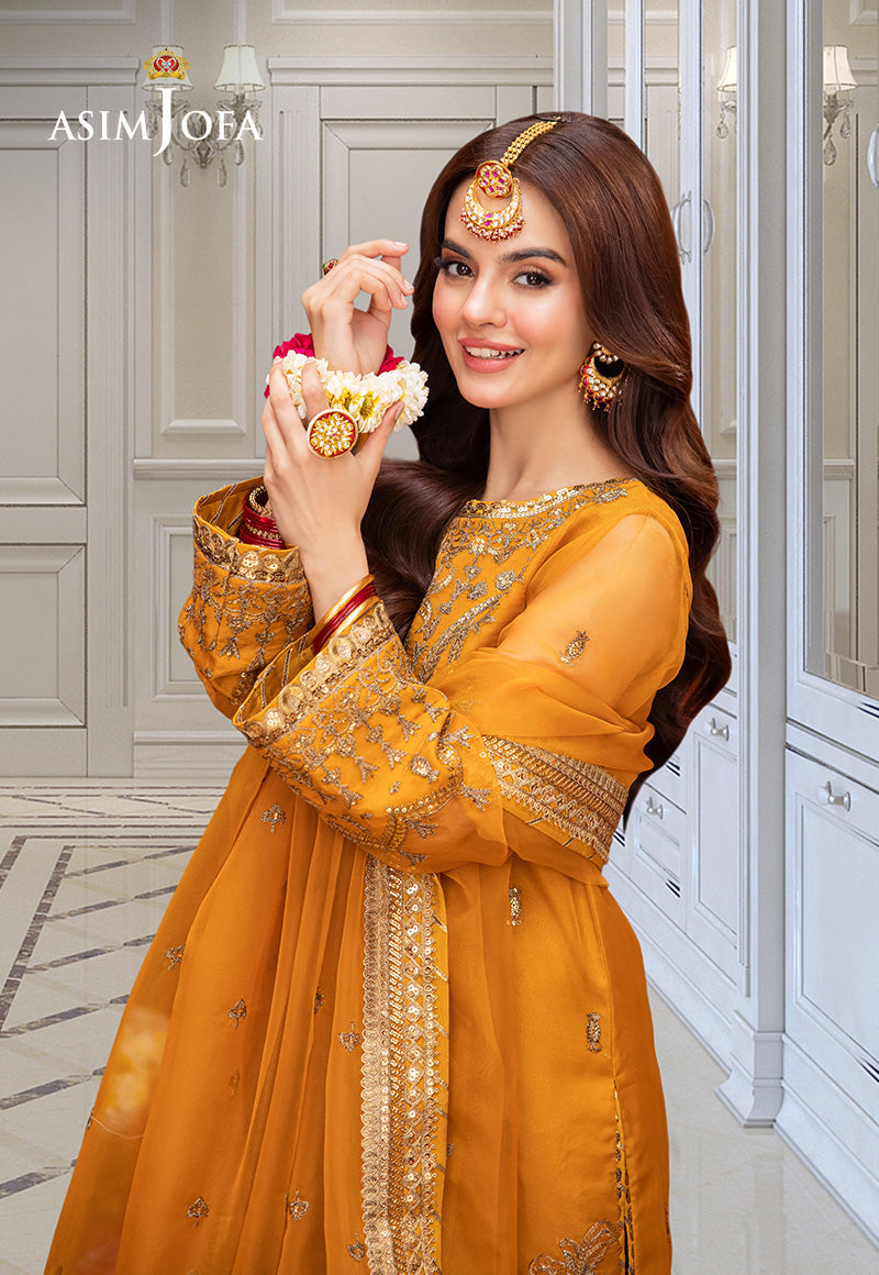 Asim Jofa | festive luxe | AJEM-12 - Ladies Clothes - Maria Faisal