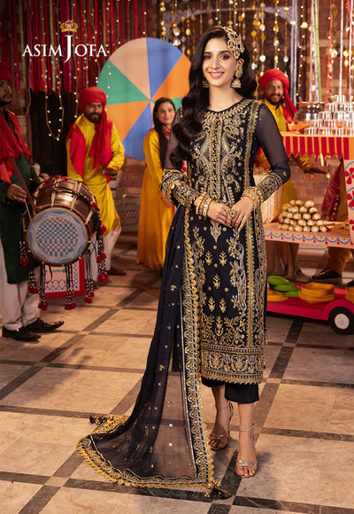 Asim Jofa | Chamak Damak Festive 24 | AJCD-11 - Pakistani Dress - Maria Faisal