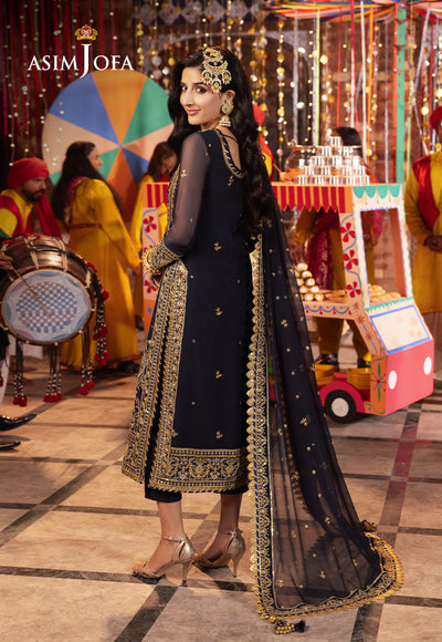 Asim Jofa | Chamak Damak Festive 24 | AJCD-11 - Pakistani Dress - Maria Faisal