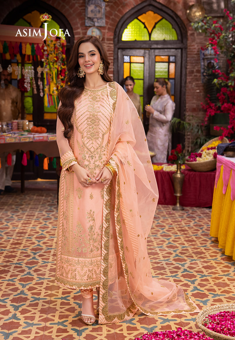Asim Jofa | Pyaar Diyan Gallan Formals | AJEM-20 - Designer Dress - Maria Faisal
