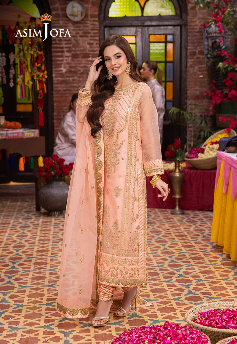 Asim Jofa | Pyaar Diyan Gallan Formals | AJEM-20 - Designer Dress - Maria Faisal