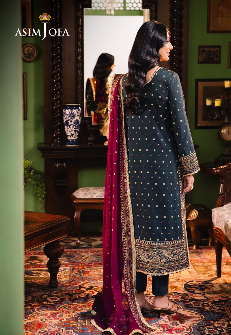 Asim Jofa | Afsanay Luxury Pret | AJLP-01 - Designer Dress - Maria Faisal