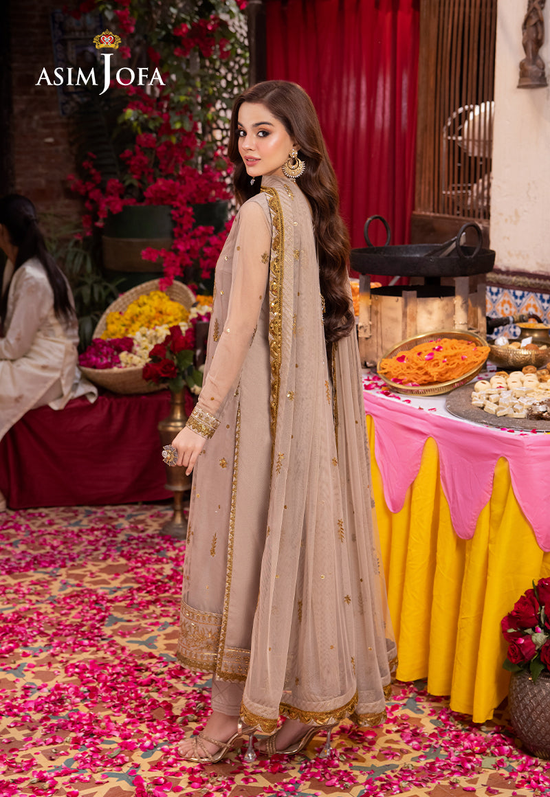 Asim Jofa | Pyaar Diyan Gallan Formals | AJEM-06 - Designer Dress - Maria Faisal