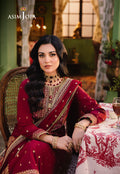 Asim Jofa | Afsanay Luxury Pret | AJLP-06 - Designer Dress - Maria Faisal