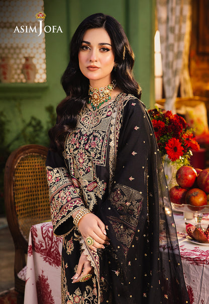 Asim Jofa | Afsanay Luxury Pret | AJLP-09 - Designer Dress - Maria Faisal