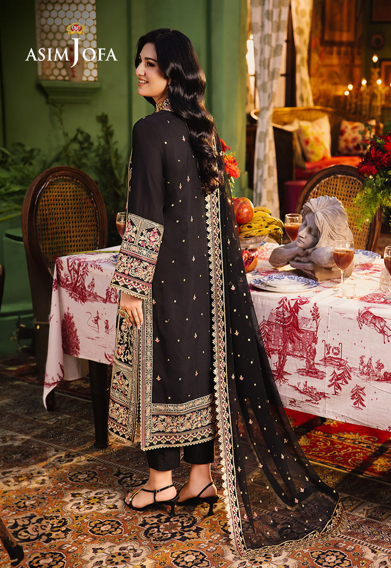 Asim Jofa | Afsanay Luxury Pret | AJLP-09 - Designer Dress - Maria Faisal
