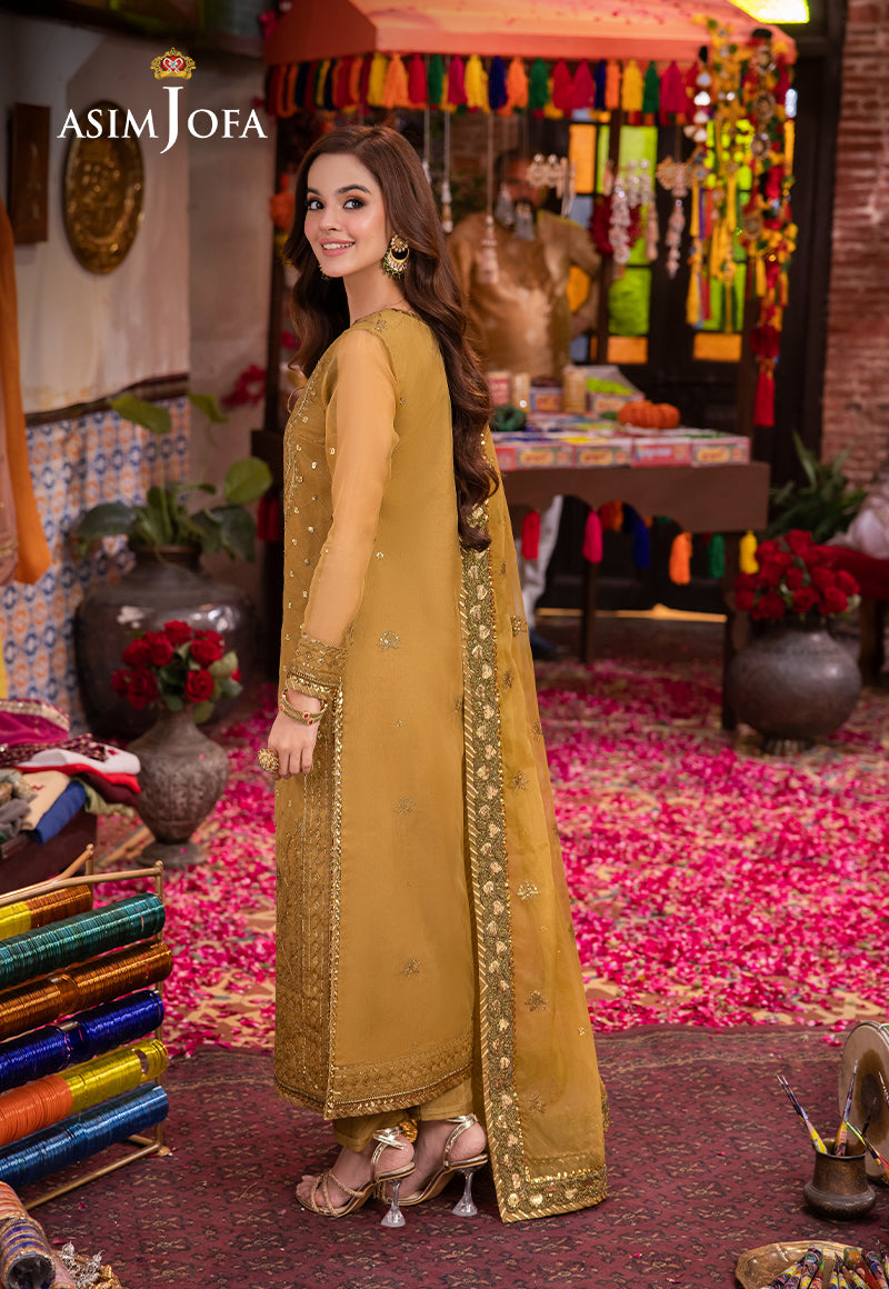 Asim Jofa | Pyaar Diyan Gallan Formals | AJEM-22 - Designer Dress - Maria Faisal
