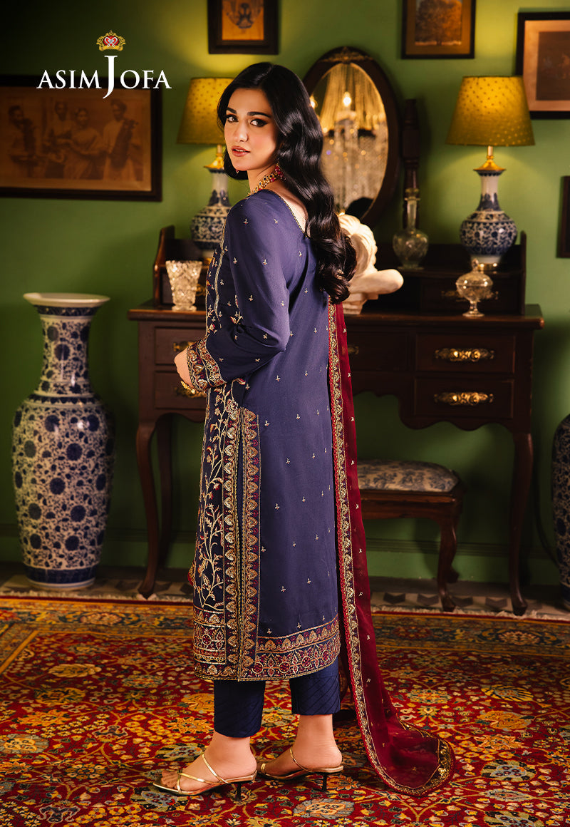 Asim Jofa | Afsanay Luxury Pret | AJLP-02 - Designer Dress - Maria Faisal