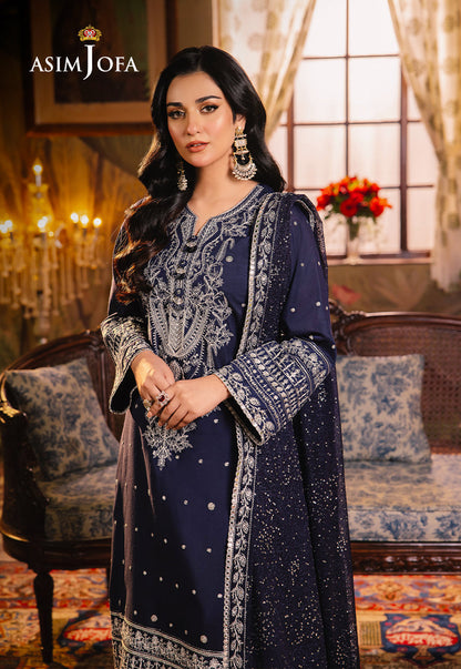 Asim Jofa | Afsanay Luxury Pret | AJLP-10 - Designer Dress - Maria Faisal