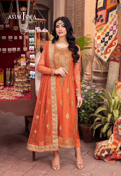 Asim Jofa | Pyaar Diyan Gallan Formals | AJEM-08 - Designer Dress - Maria Faisal