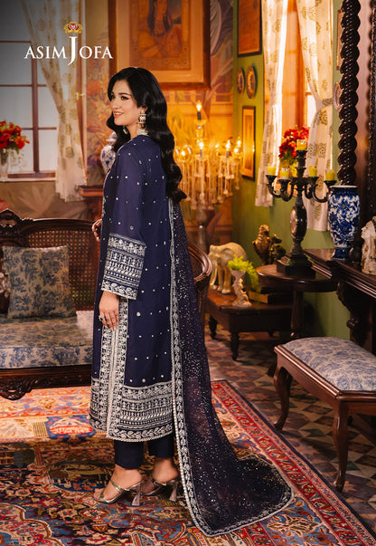 Asim Jofa | Afsanay Luxury Pret | AJLP-10 - Designer Dress - Maria Faisal