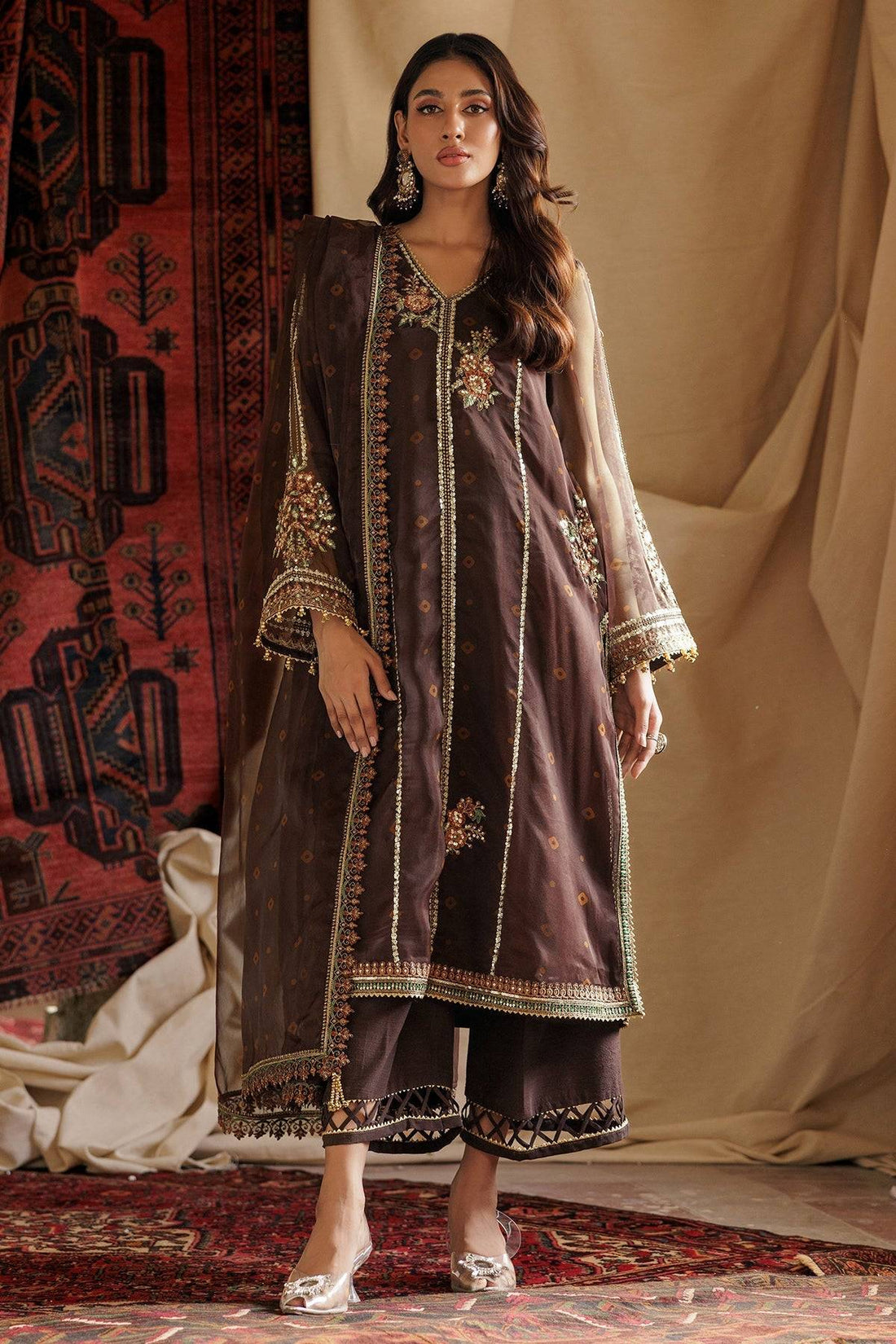 Charizma | Festive Pret | CMA-4-089 by Maria Faisal - Registered Vendor of : Charizma - type : Ladies Clothes - 100% original wedding dresses