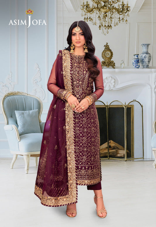 Asim Jofa | festive luxe | AJEM-24 - Ladies Clothes - Maria Faisal