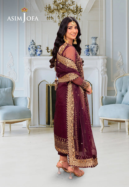 Asim Jofa | festive luxe | AJEM-24 - Ladies Clothes - Maria Faisal