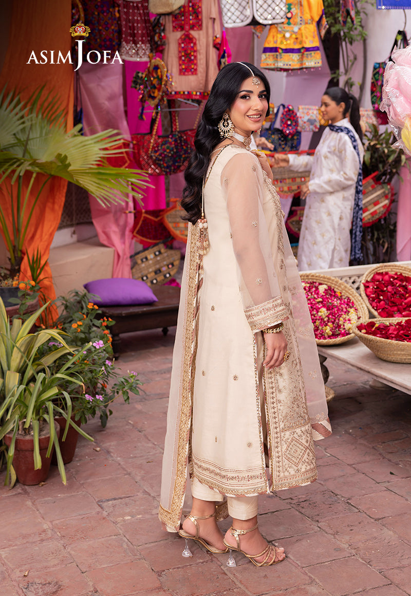 Asim Jofa | Pyaar Diyan Gallan Formals | AJEM-11 - Designer Dress - Maria Faisal