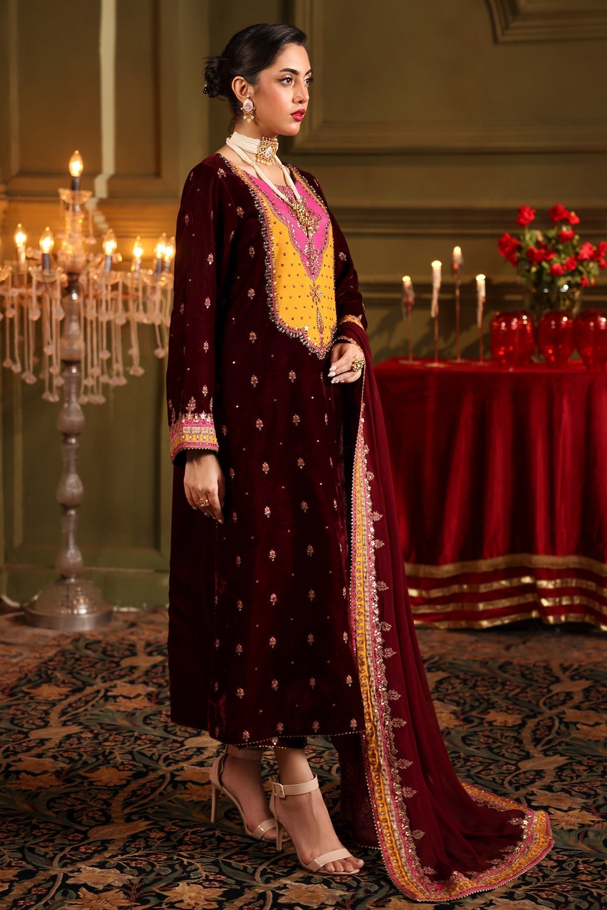 Charizma | Signora Velvet | VELVET CVT4-12 - Ladies Clothes - Maria Faisal