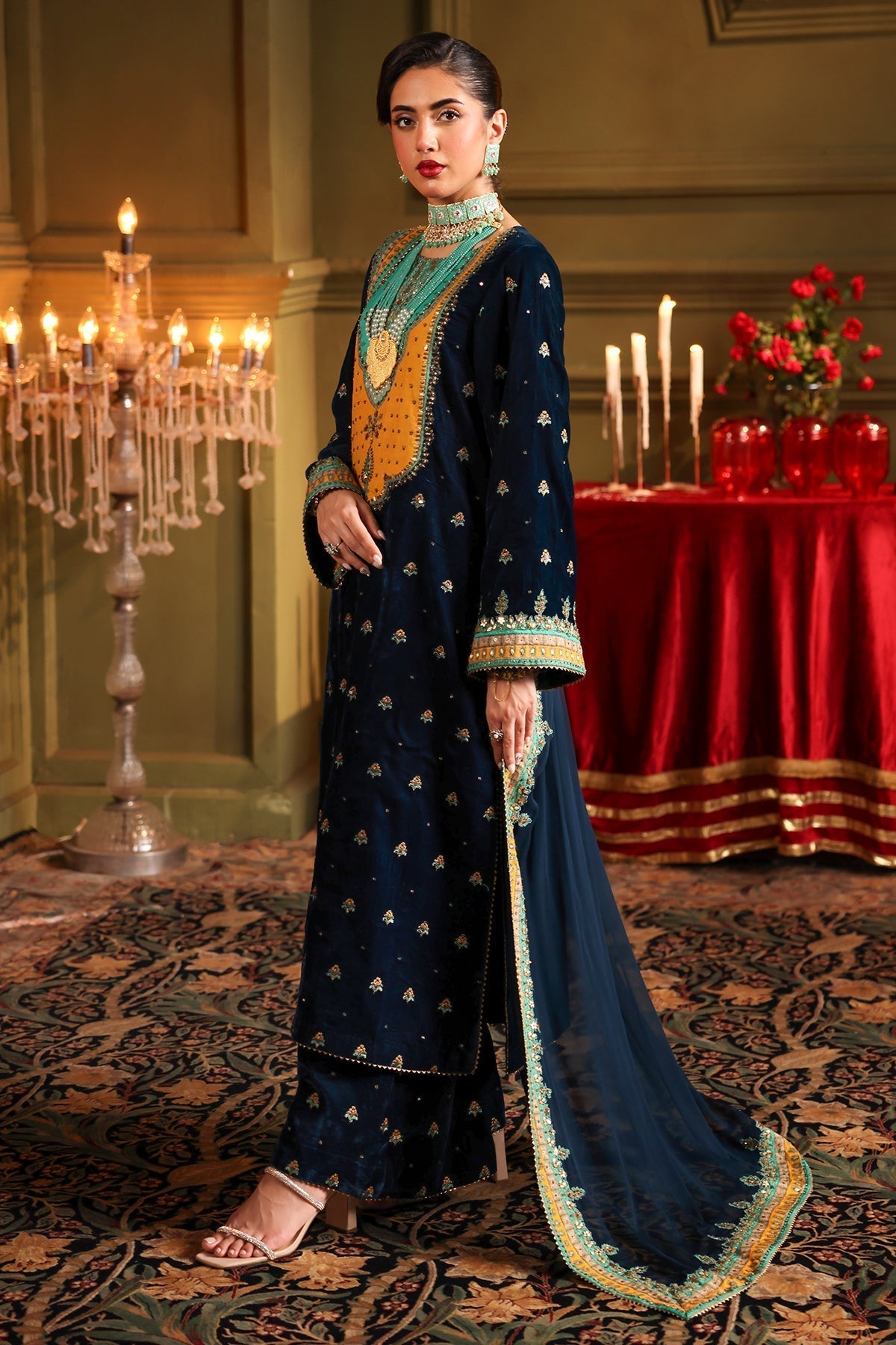 Charizma | Signora Velvet | VELVET CVT4-13 - Wedding Dress - Maria Faisal