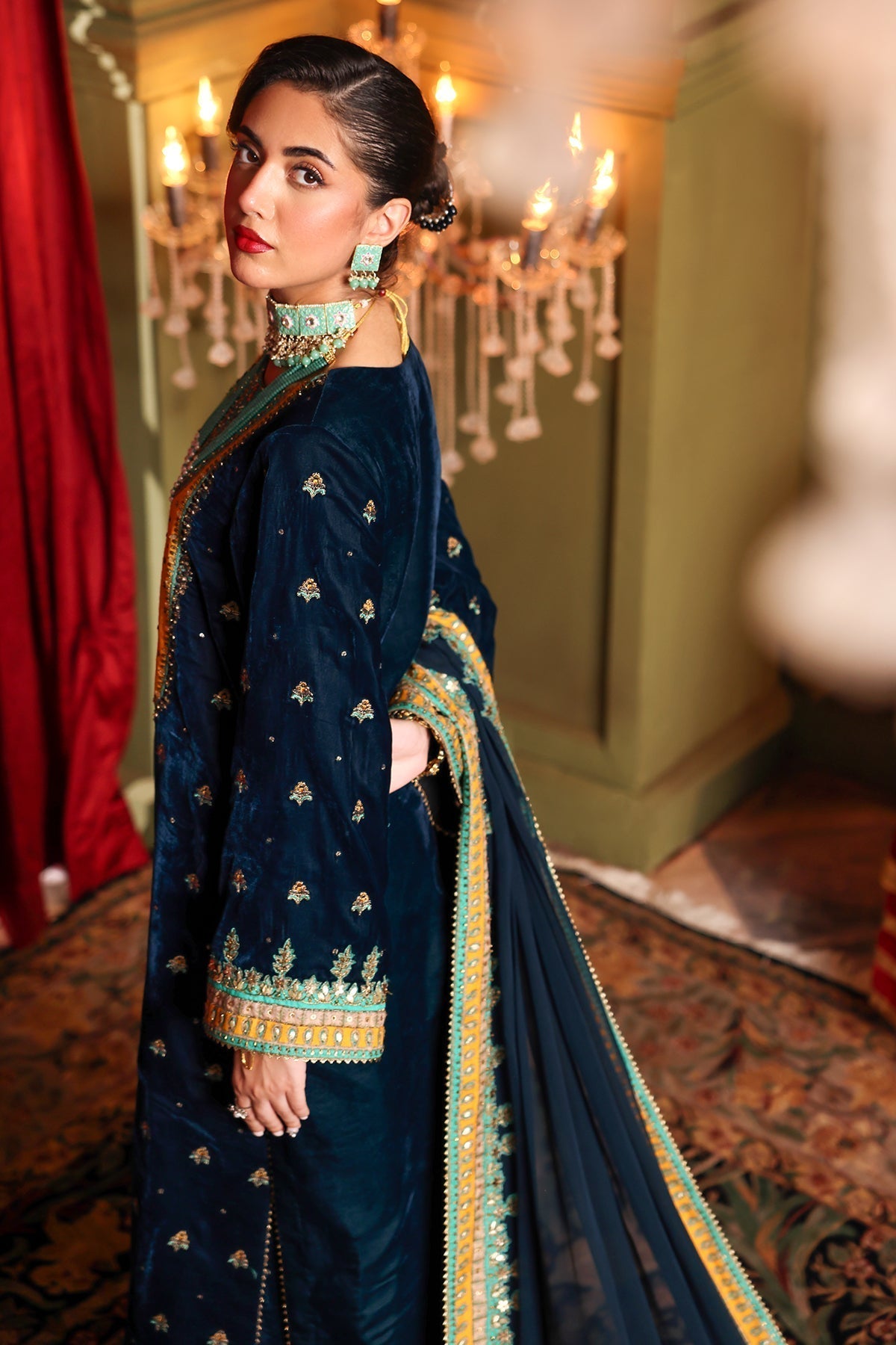 Charizma | Signora Velvet | VELVET CVT4-13 - Wedding Dress - Maria Faisal