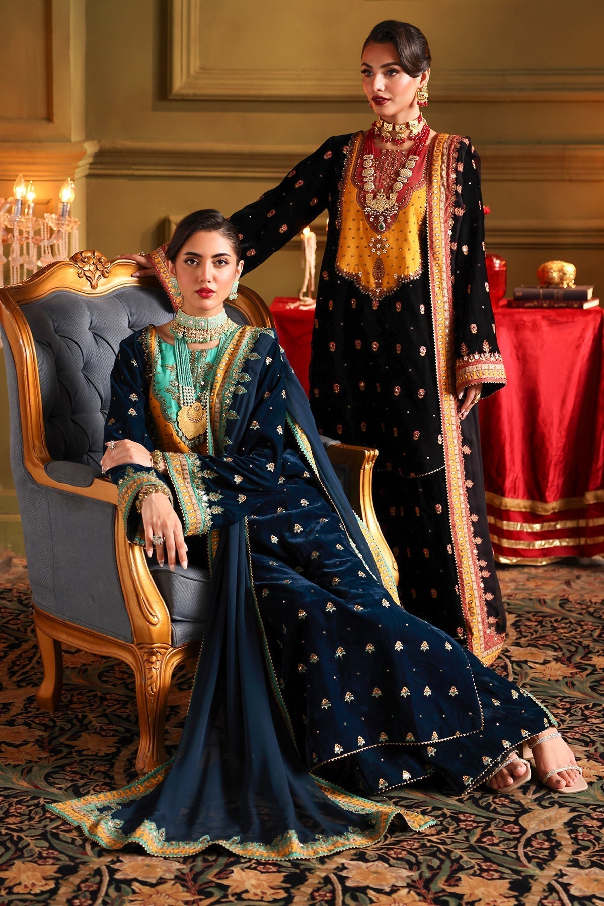 Charizma | Signora Velvet | VELVET CVT4-13 - Wedding Dress - Maria Faisal
