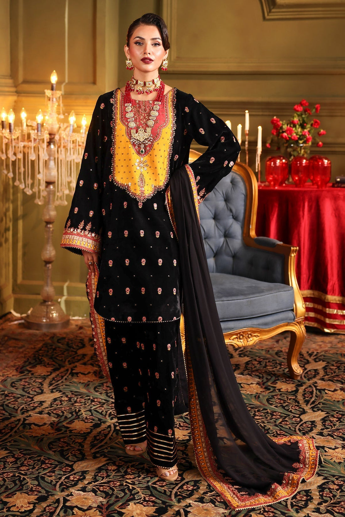 Charizma | Signora Velvet | VELVET CVT4-14 - Ladies Clothes - Maria Faisal
