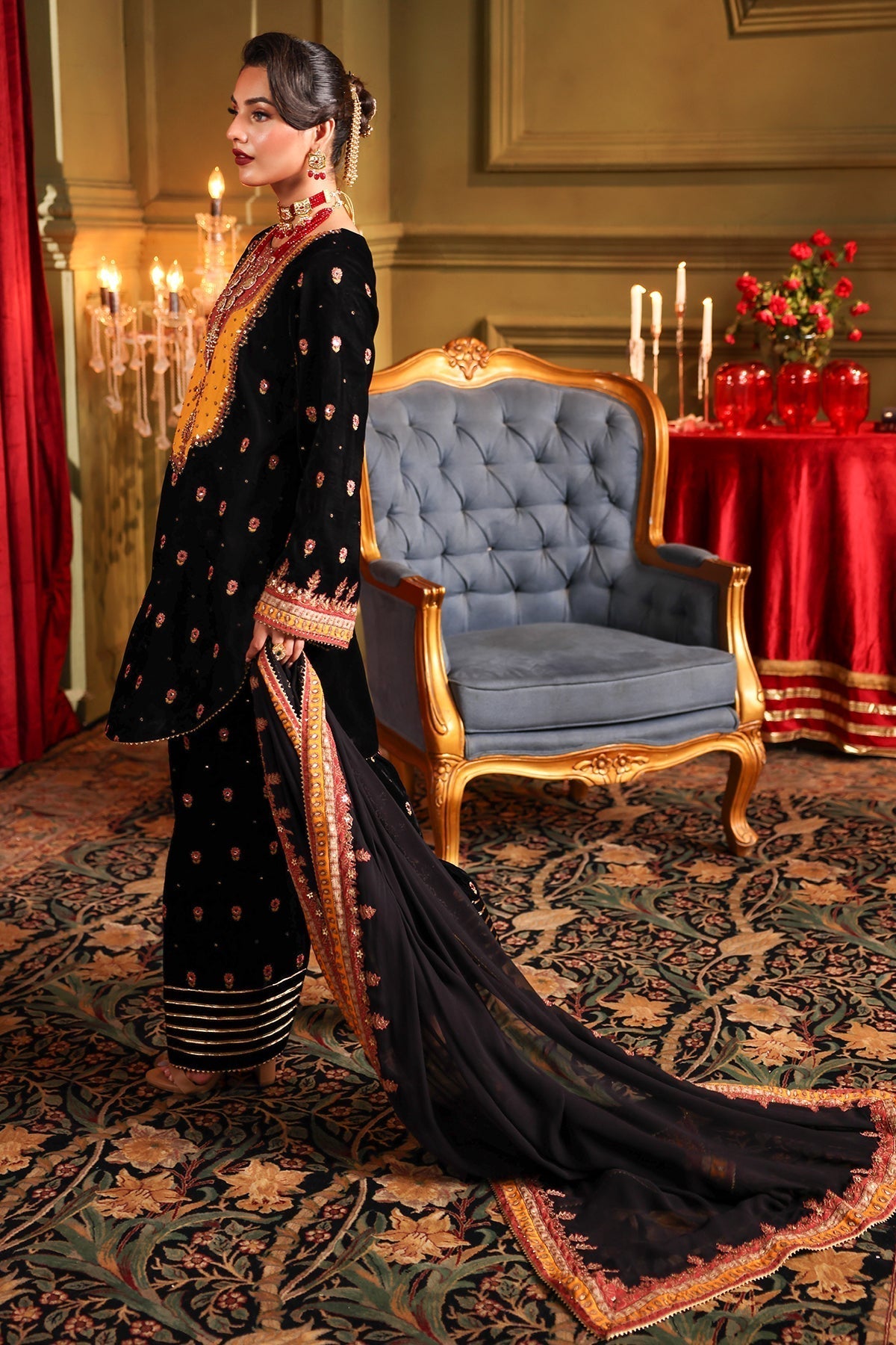 Charizma | Signora Velvet | VELVET CVT4-14 - Ladies Clothes - Maria Faisal