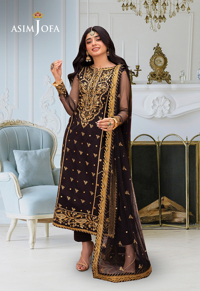 Asim Jofa | festive luxe | AJEM-04 - Ladies Clothes - Maria Faisal