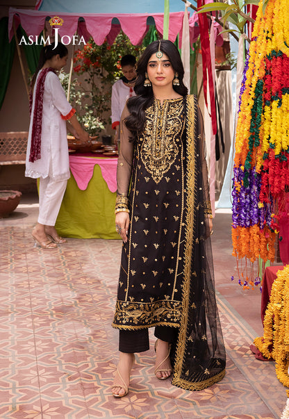 Asim Jofa | Pyaar Diyan Gallan Formals | AJEM-04 - Designer Dress - Maria Faisal