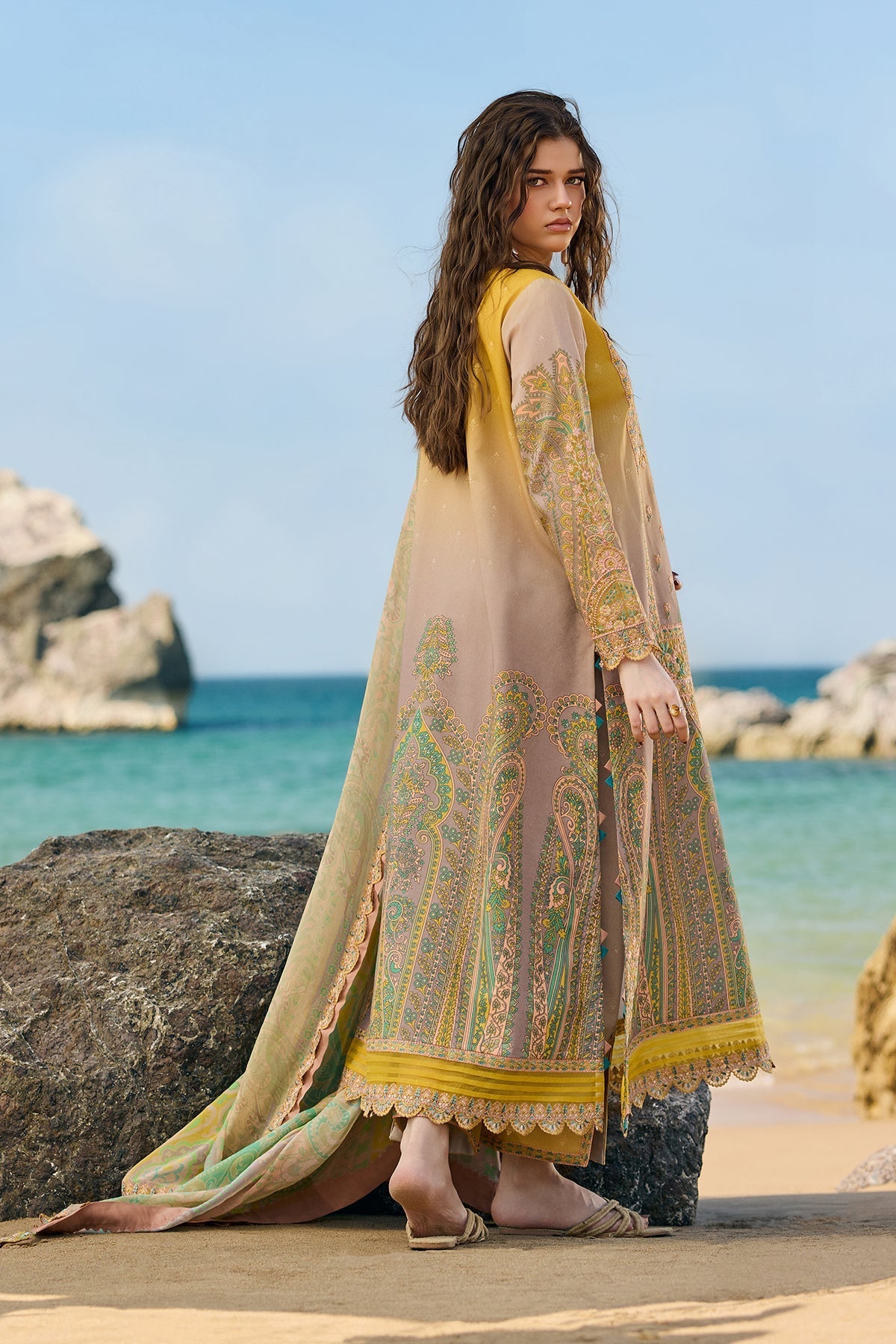 Charizma | Swiss Miss 26 | CSM6-01 - Dress - available at Maria Faisal in UK and USA.