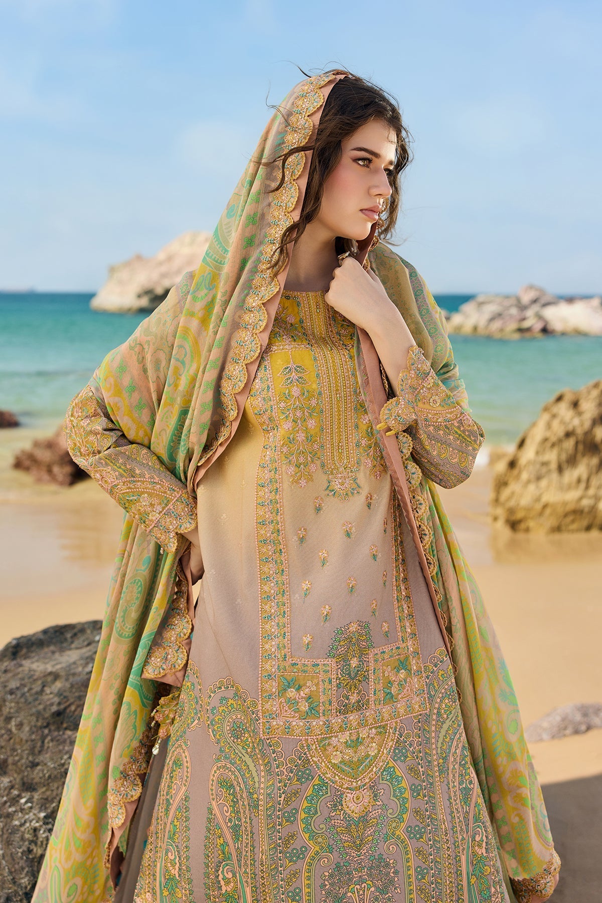 Charizma | Swiss Miss 26 | CSM6-01 - Dress - available at Maria Faisal in UK and USA.