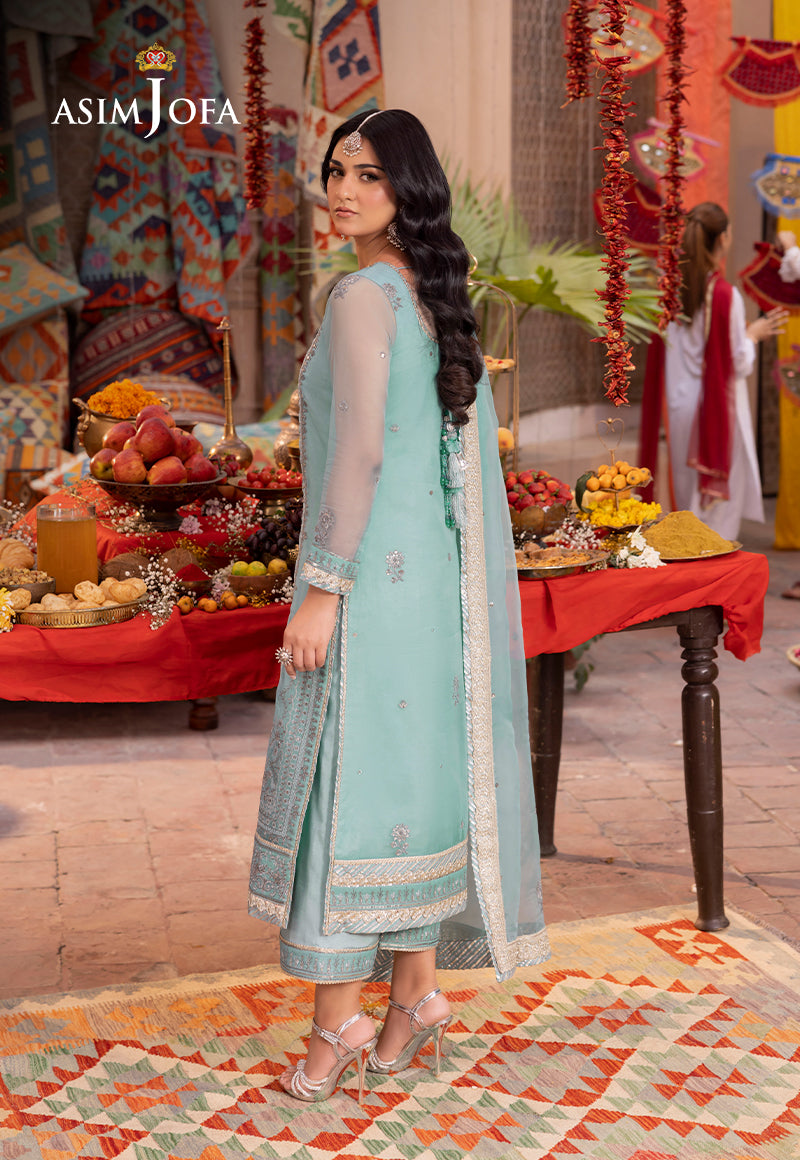 Asim Jofa | Pyaar Diyan Gallan Formals | AJEM-21 - Designer Dress - Maria Faisal