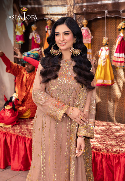 Asim Jofa | Pyaar Diyan Gallan Formals | AJEM-09 - Designer Dress - Maria Faisal