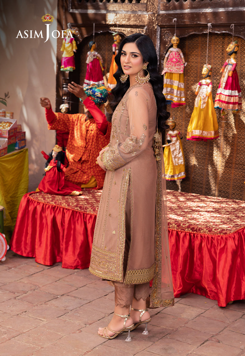 Asim Jofa | Pyaar Diyan Gallan Formals | AJEM-09 - Designer Dress - Maria Faisal