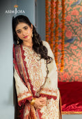 Asim Jofa | Asra Festive Essentials | AJRA-09 - Designer Dress with Intricate embroidery and embellishments. Shop elegent wedding dress at Maria Faisal.