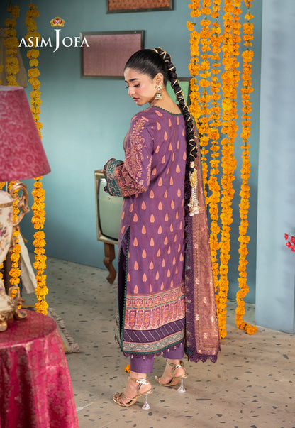 Asim Jofa | Asra Festive Essentials | AJRA-02 - Designer Dress with Intricate embroidery and embellishments. Shop elegent wedding dress at Maria Faisal.