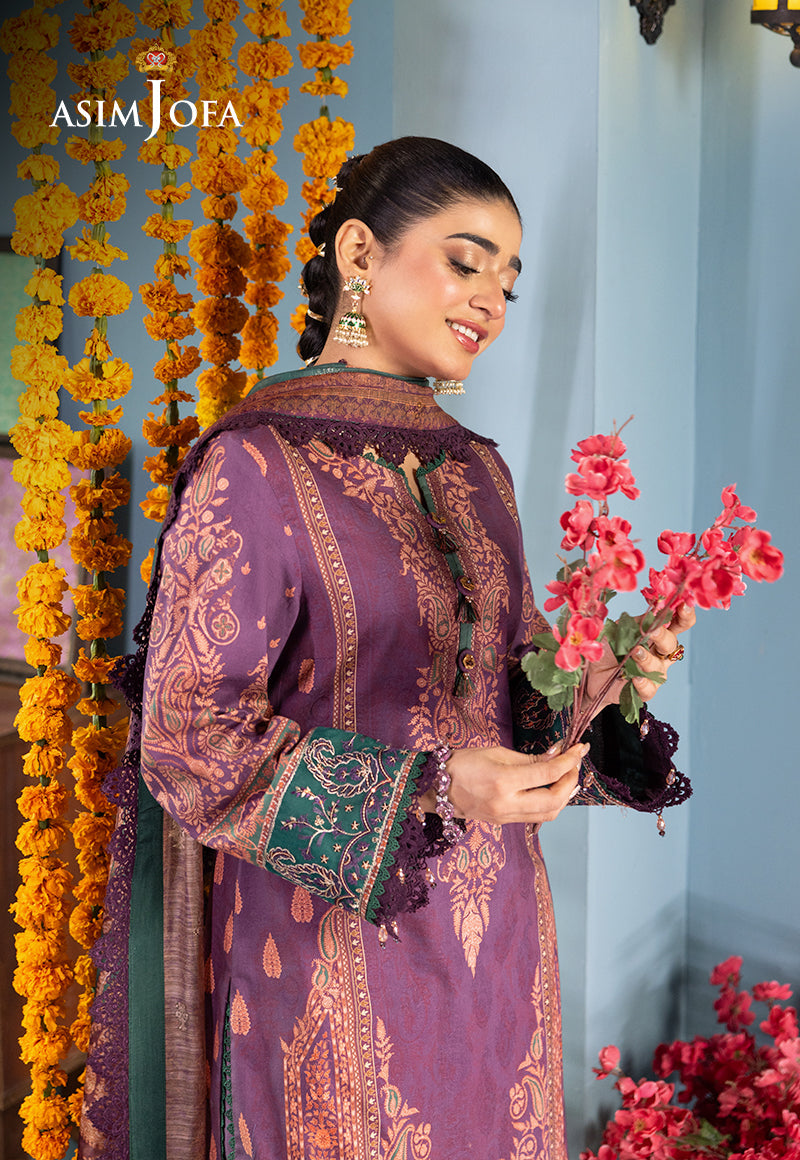 Asim Jofa | Asra Festive Essentials | AJRA-02 - Designer Dress with Intricate embroidery and embellishments. Shop elegent wedding dress at Maria Faisal.
