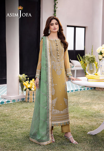 Asim Jofa | Dhanak Rang Collection | AJCF-16 - Waniyas