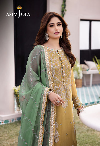 Asim Jofa | Dhanak Rang Collection | AJCF-16 - Waniyas