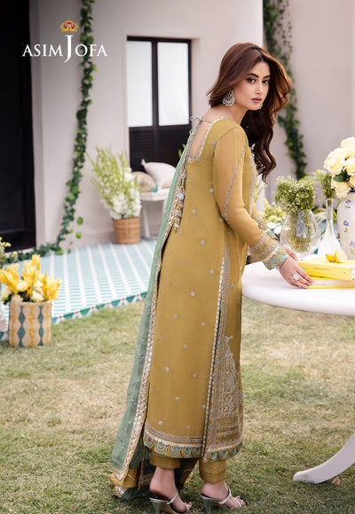 Asim Jofa | Dhanak Rang Collection | AJCF-16 - Waniyas