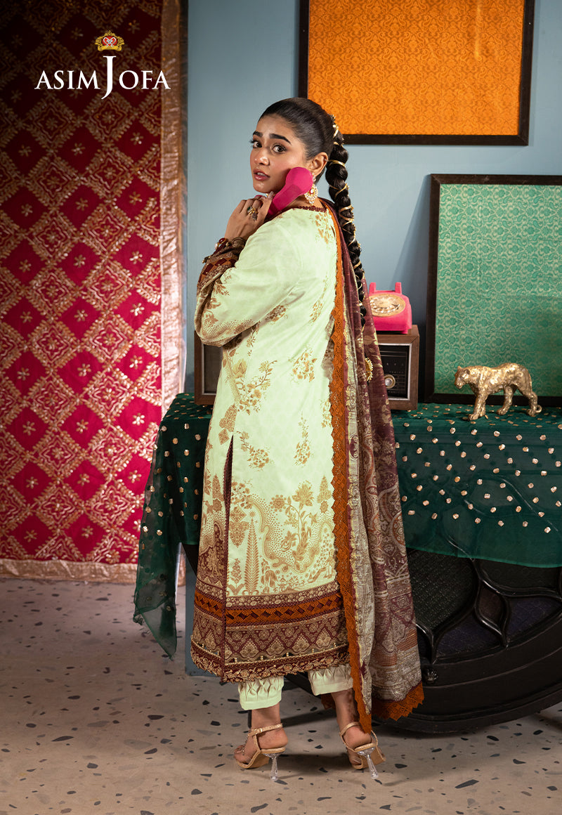 Asim Jofa | Asra Festive Essentials | AJRA-05 - Designer Dress with Intricate embroidery and embellishments. Shop elegent wedding dress at Maria Faisal.