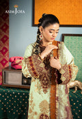 Asim Jofa | Asra Festive Essentials | AJRA-05 - Designer Dress with Intricate embroidery and embellishments. Shop elegent wedding dress at Maria Faisal.