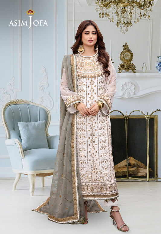 Asim Jofa | festive luxe | AJCF-17 - Ladies Clothes - Maria Faisal