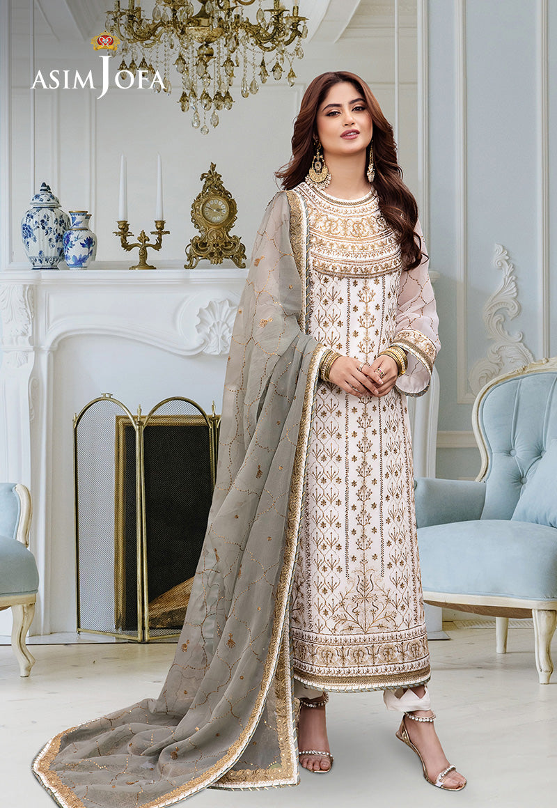 Asim Jofa | festive luxe | AJCF-17 - Ladies Clothes - Maria Faisal