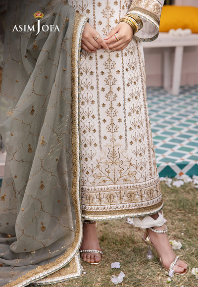 Asim Jofa | Dhanak Rang Collection | AJCF-17 - Waniyas