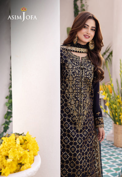 Asim Jofa | Dhanak Rang Collection | AJCF-04 - Waniyas