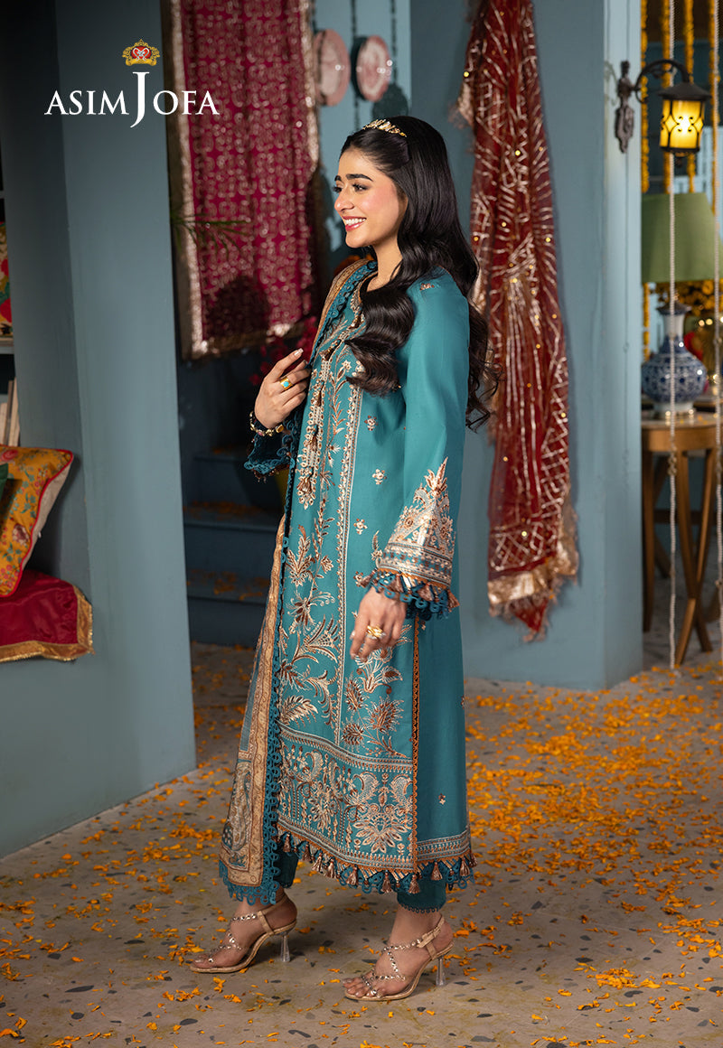 Asim Jofa | Asra Festive Essentials | AJRA-10 - Designer Dress with Intricate embroidery and embellishments. Shop elegent wedding dress at Maria Faisal.